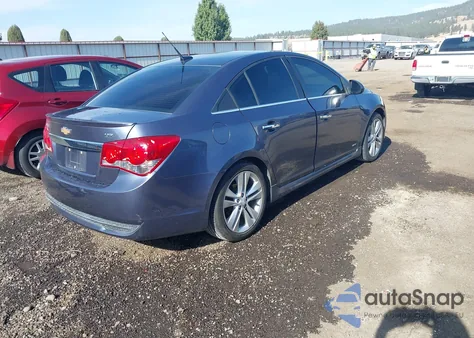 2013 Chevrolet Cruze Ltz из США, поврежденный, VIN 1G1PG5SB6D7105072
